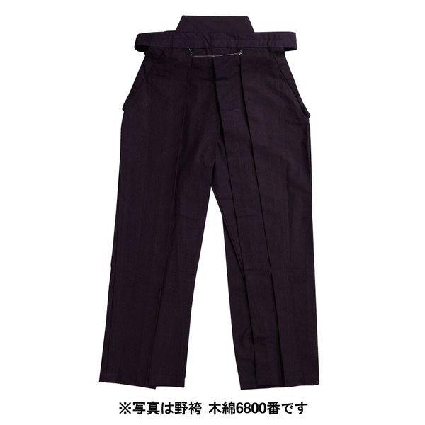 剣道袴 テトロン野袴 紺・白・黒(受注生産・納期約3週間前後) ファスナーなし (剣道具)
