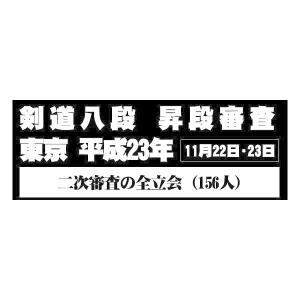 【DVD】剣道八段 昇段審査（二次審査）平成23年東京 (剣道具)｜nihonto