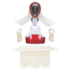 剣道防具セット 6mmミシン刺 メイリン9号 女性用 面・胴・甲手・垂 (剣道具) M09S