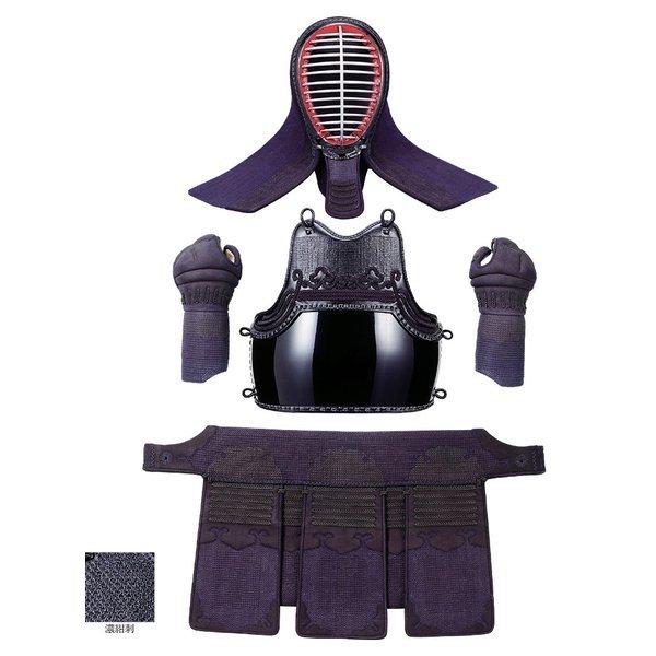 剣道防具セット 手刺防具特製 メイリン11号「愛国」　1分2厘刺 面・胴・甲手・垂４点セット (剣道...