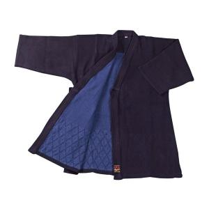 剣道着 正藍染 紺二重織刺（上）剣道衣 4号 (剣道具) K-54 : 日本刀
