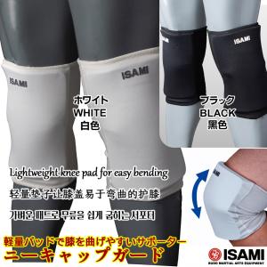 ニーキャップガード L-120 【ISAMI・イサミ】 大人用・子供用 S/M/L/XL 軽量で動きやすい、耐衝撃性に優れた膝保護サポーター Kne｜nihonto