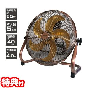 ReeD（ホノベ電機） 50cm大型工業扇風機 RD-YF501G-BK （ブラック