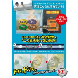 TVで紹介 ナイアガラーン 2回分 風呂釜洗浄...の詳細画像2