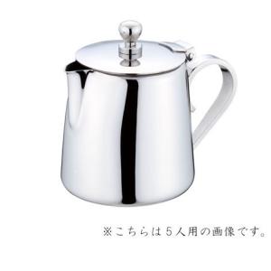 YUKIWAティーポット18-8UK Bタイプ500cc 三宝産業 YUKIWA UK 18-8 ステンレス 菊渕コーヒーポット 10人用