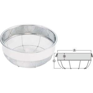 弁慶HF-303 18-8ステンレス広巾ざる(11メッシュ) 40cm : 新潟キッチン