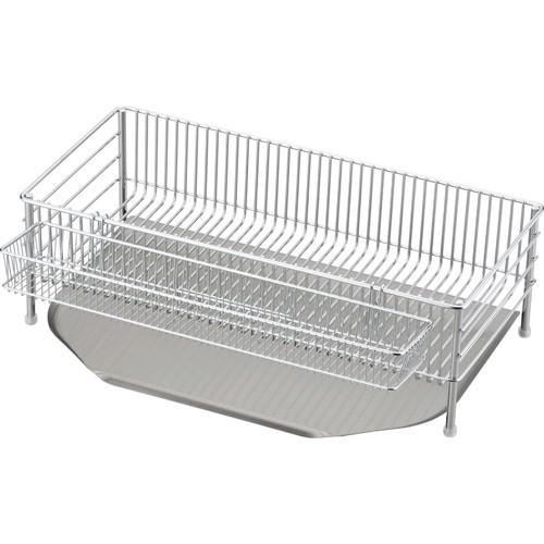 ラバーゼ　水切りかご　スリム(縦置きタイプ)　3点セット　DLM-8690