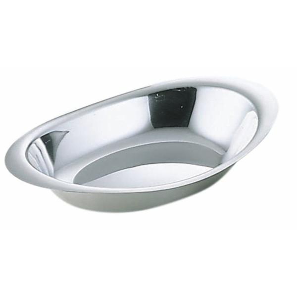 IKD　18-8ステンレス　カレー皿　小　10-1/2インチ