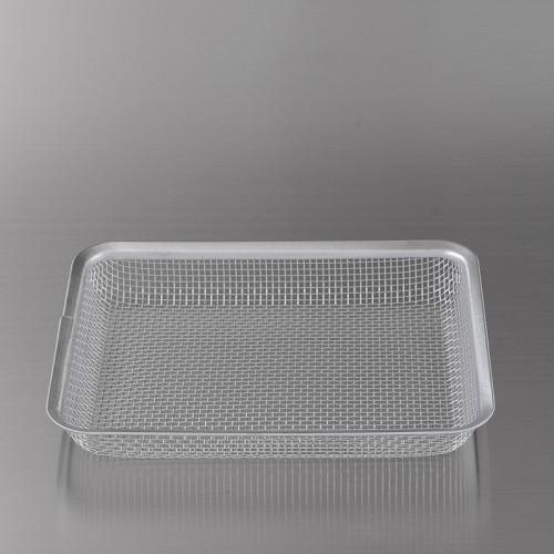 ラバーゼ　ステンレス角ざる21cm　LB-008