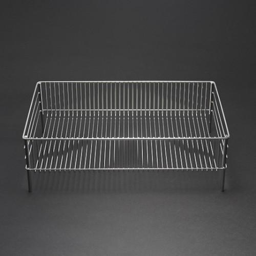 ラバーゼ　ステンレスNEW水切りかご(大)　LB-054