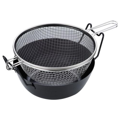 ラバーゼ　鉄揚げ鍋28cmセット　LB-099