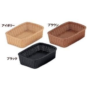 ＰＰラタン　角型バスケット　２１型　選べる３色｜niigata-kitchen