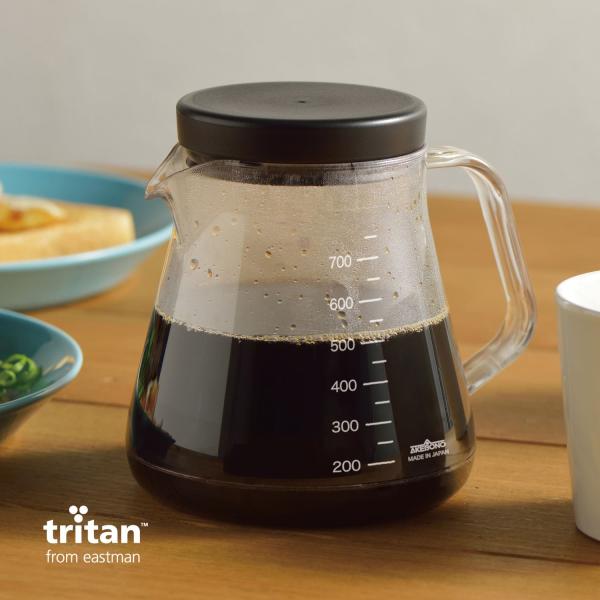 コーヒーサーバー　ストロン　750　ホワイト・ブラック　曙産業　TW-3725