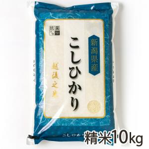 コシヒカリ 【令和7年度米】新潟県産コシヒカリ 精米10kg/由兵衛どん