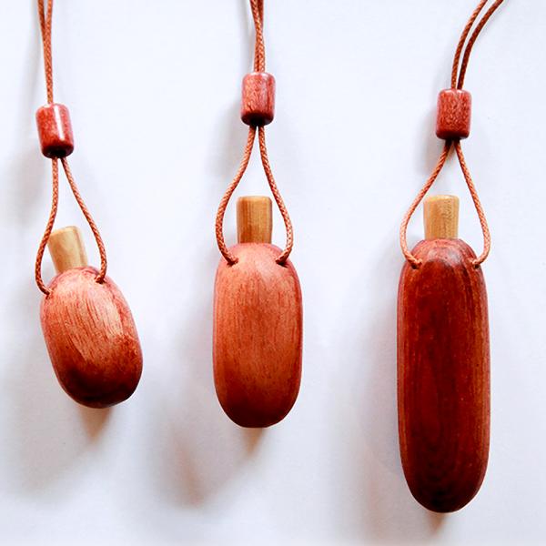 木製 アロマペンダント ケヤキ 選べるサイズ（3cm・4cm・6cm）/JUNSHIN/送料無料