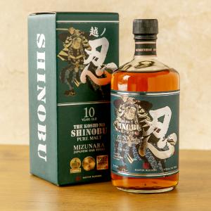 越ノ忍ウイスキー 飲み比べセット 3種3本入り/新潟麦酒 株式会社/送料