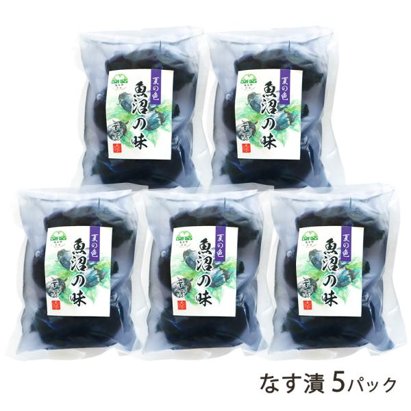 なす漬（十全茄子） 5パック/幸源/後払い決済不可/送料無料