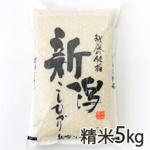 【令和5年度米】新潟県産コシヒカリ 精米5kg（5kg×1袋）/げんぞう/送料無料｜niigata-shop
