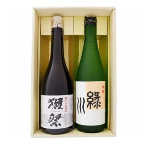 日本酒 緑川 吟醸 獺祭 純米大吟醸45 720ml×2本 送料無料