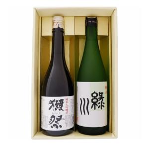 日本酒 緑川 純米 獺祭 純米大吟醸45 720ml×2本 送料無料