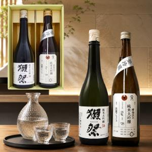 獺祭 純米大吟醸 50 と 加茂錦 荷札酒 純米大吟醸 槽場汲み 淡麗フレッシュ 飲み比べ 720ml×2本セット 送料無料