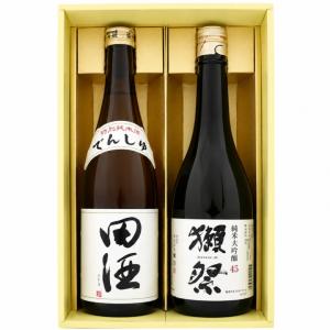 日本酒 田酒 特別純米と獺祭 純米大吟醸45 飲...の商品画像