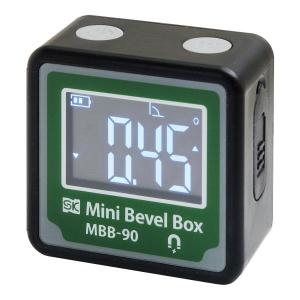 ミニベベルボックス MBB-90 測定範囲360°(4×90°) 新潟精機 SK【角度計 デジタル 測定 水平器 レベル 小型 加工基準 基準器】 新商品