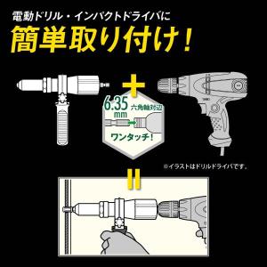 六角軸電ドルリベッタ RDR-165 新潟精機...の詳細画像4