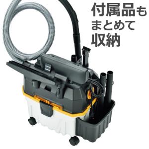 業務用掃除機 乾湿両用 プラスチックタンクバキ...の詳細画像3