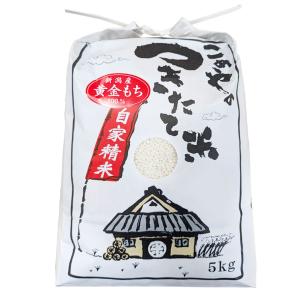 令和4年産 新潟県産こがねもち 黄金もち 白米 5kg