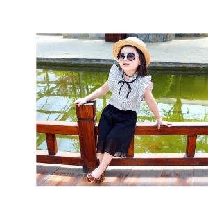 キッズ用 ワイドパンツ 子供服 女の子 ガウチョパンツ ブラック 黒 かわいい おしゃれ 普段着 通学着 お出かけ フェス Nilsyifu563 Y M 通販 Yahoo ショッピング