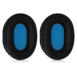 kwmobile 2x イヤーパッド 対応: Sennheiser HD8 / HD8 DJ / HD6 MIX - ヘッドホン PUレザー イヤーパ