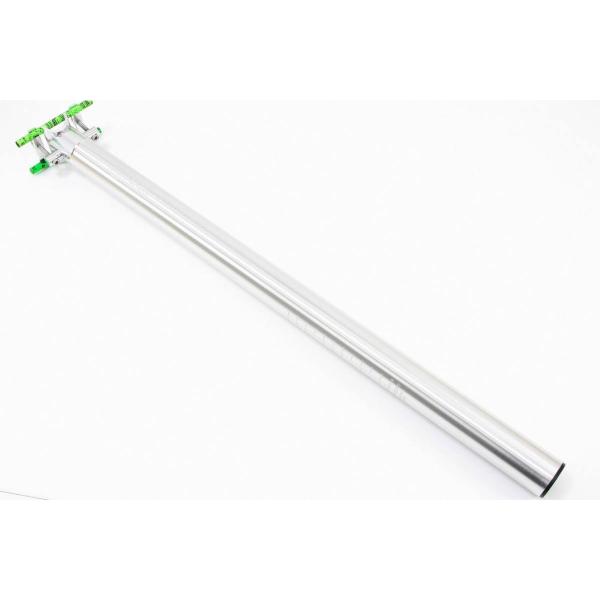 【即納】MicrOHERO 超軽量　シートポスト３３０ｇ　　Φ33.9/600mm Sv　シルバー　...