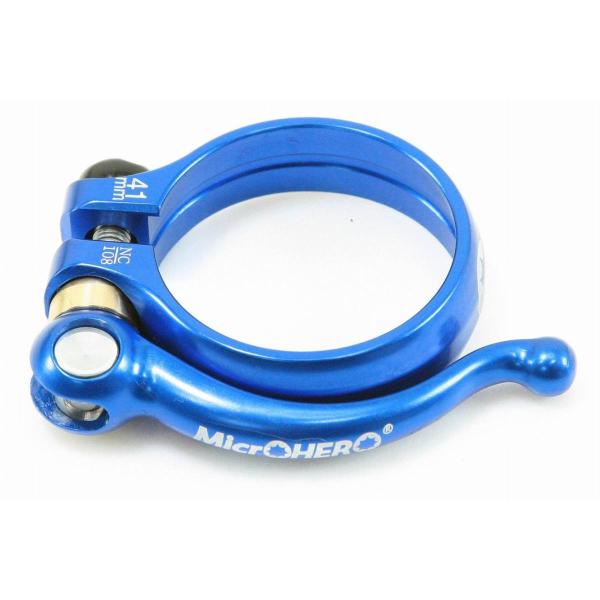 【即納】MicrOHERO 完全CNC　軽量30ｇ　アルミ合金　削り出し　シートクランプ　Φ41mm...