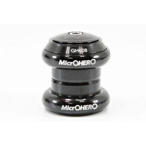 MicrOHERO OS アヘッドヘッドセット GH-608 1_1/8x34x30 34mm 軽量　アルミ合金　ブラック
