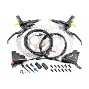 シマノMT200油圧ディスクブレーキ+RT56ローター160mm２枚セット シマノ SHIMANO 油圧ディスクブレーキ BL-MT200 BR-MT200 SM-RT26