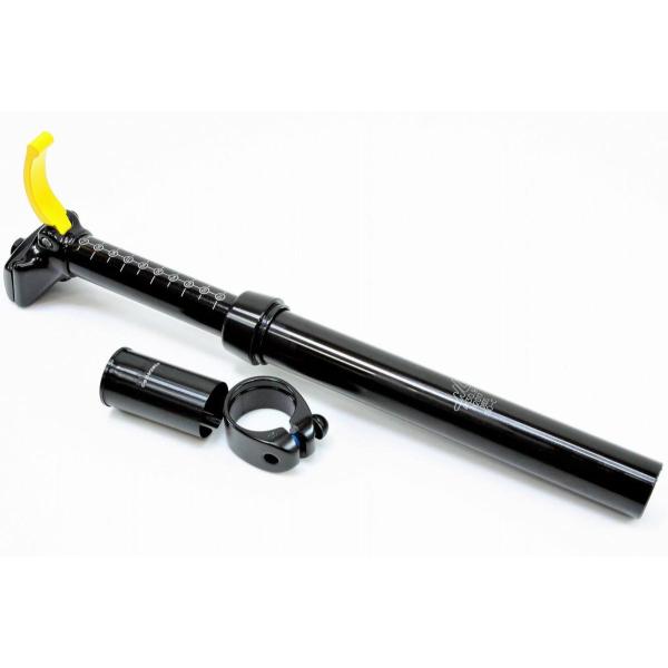 【即納】台湾 ZOOM レバー式　ドロッパー　シートポスト 30.9mm（31.6mm）/370mm...
