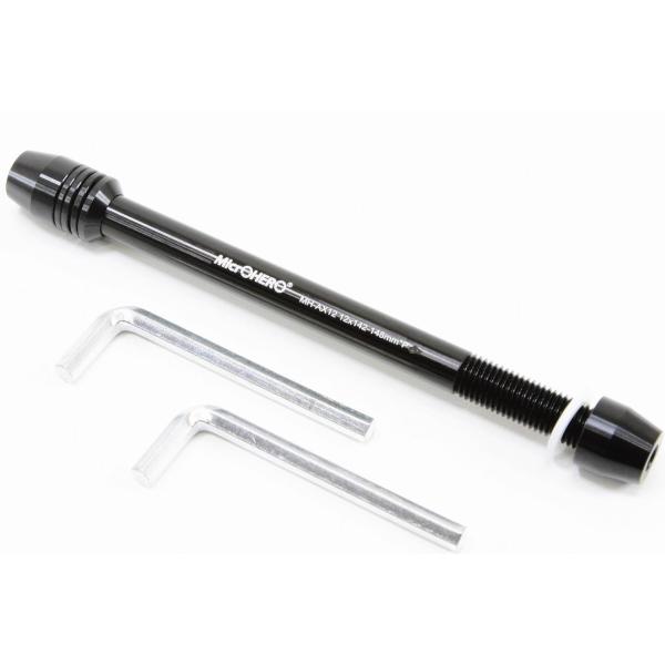 【即納】MicrOHERO ローラー台 固定トレーナー用 12mm スルーアクスルアダプター リア用...