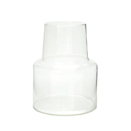 SHISEI 花瓶 リサイクルガラス リューズガラスフラワーベースロケート (S)