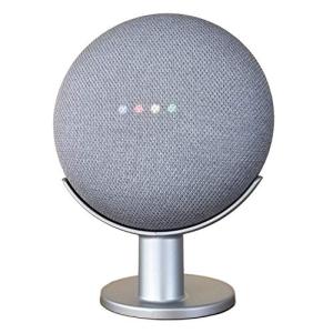 Mount Genie Pedestal Nest Mini (第2世代) Google Home Mini (第1世代)用 * サウンドと外観を向上 * 最もクリーンなマウントホルダースタンド ミニ用 (シルバー｜nijiiro-nichiyouhin