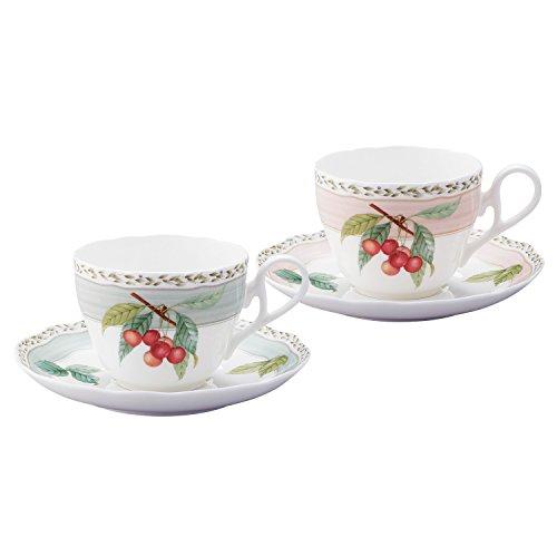 Noritake ノリタケ カップ &amp; ソーサー ( ペアセット ) ( コーヒー ティー 兼用) ...