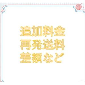 追加料金、再料、差額の商品画像