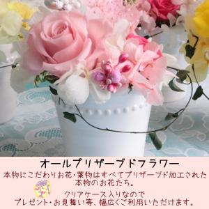 プリザーブドフラワー 誕生日　ギフト　結婚式　プレゼント　花　母の日　敬老の日｜nijiiro-toiro