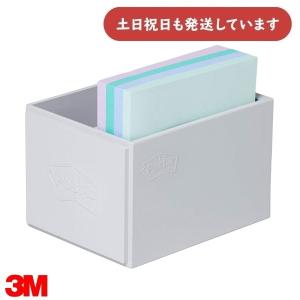 3M ポストイット 強粘着ノート コネクトホルダー フラミンゴ 75×75mm