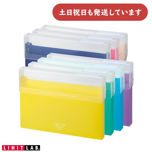 リヒトラブ CUBE FIZZ コングレスケース A4 [クリックポスト対象外商品] 文房具 文具 ...