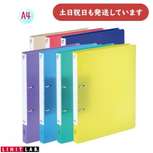 APICA アピカ 穴あけファイル A4S・A3E ブルー HL2055 / 10セット