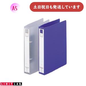 LIHIT LAB.（リヒトラブ） リングファイルA4 2穴 ビジネス使いに最適の