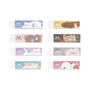 クツワ あにまる学校ケシゴム ◆柄の指定はでき...の詳細画像1
