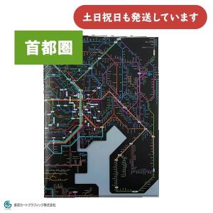 これがあれば迷わない 首都圏の鉄道路線図が入った機能性とデザイン性