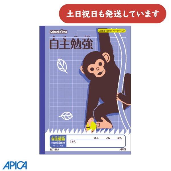 日本ノート 学習帳 スクールキッズ 自主勉強 15mm方眼罫 セミB5 文房具 文具 学童文具 ノー...